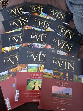 Lot livres connaître et choisir le vin