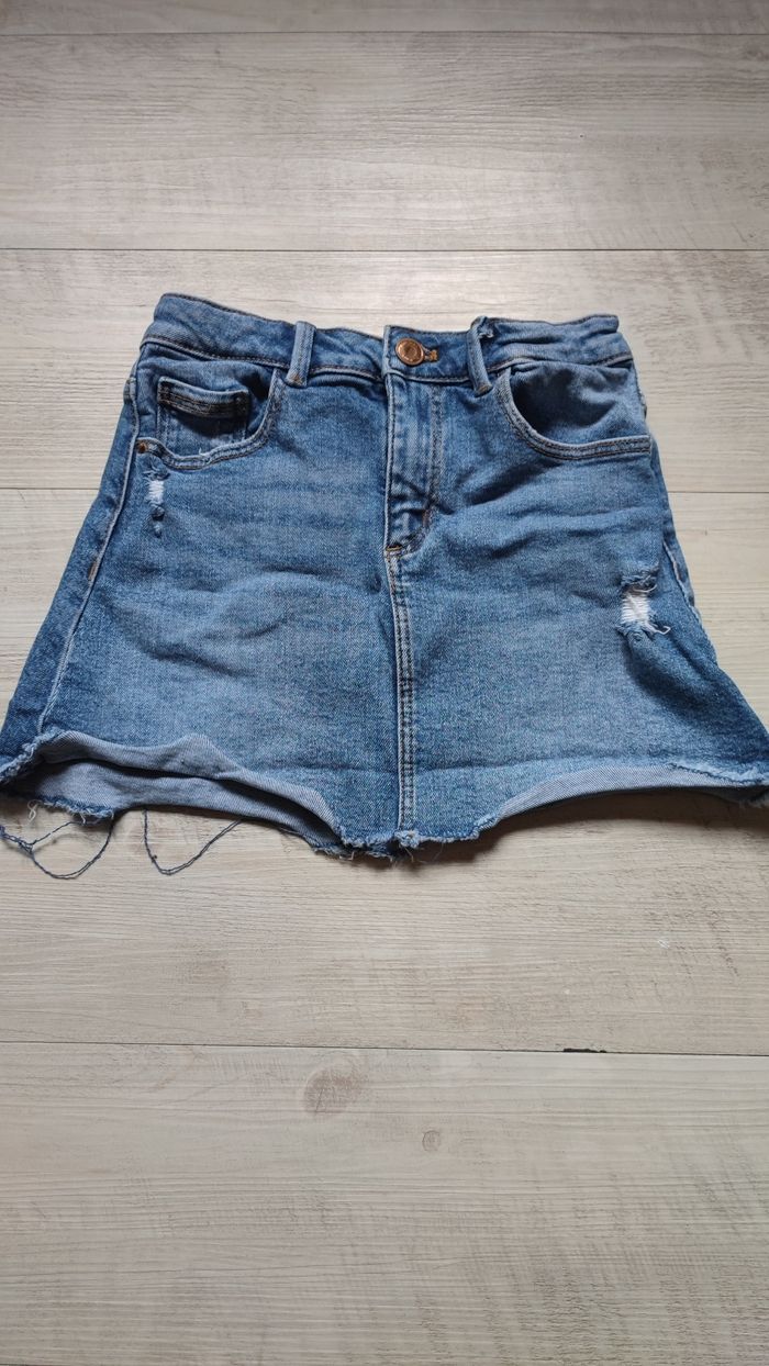 Jupe en jean fille - photo numéro 2