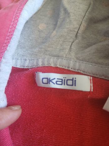 veste a capuche fille