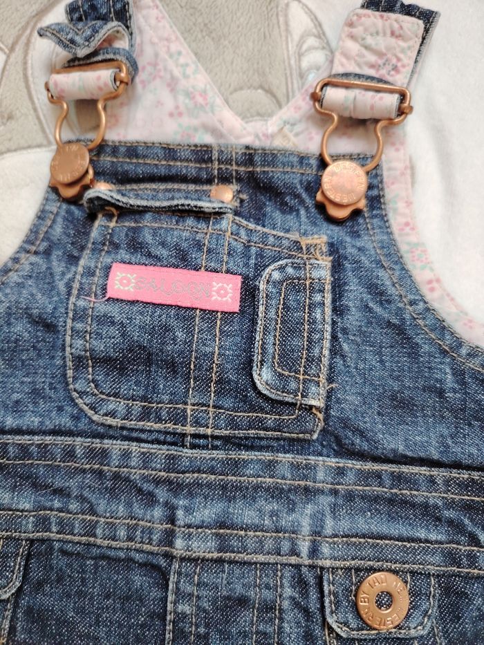 Robe salopette jeans - photo numéro 4