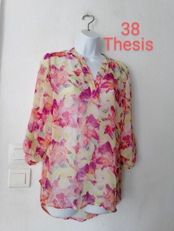 Tunique fluide longueur dos femme 38