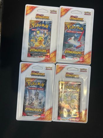 Pokémon Artset ev8 Étincelles déferlantes avec opercule