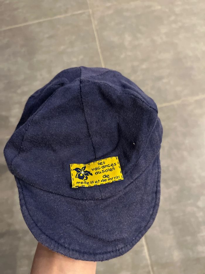 Casquette bleu marine pour enfant