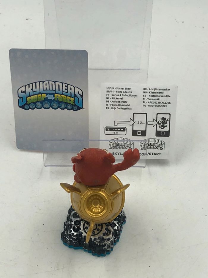 Figurine Skylanders Swap force Big Bang trigger happy + cartes - photo numéro 4