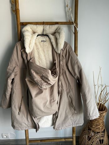 Manteau de portage beige