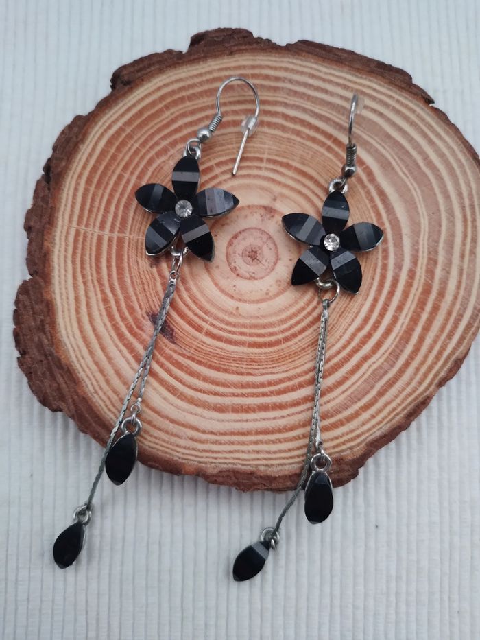 Boucles d'oreilles fleurs