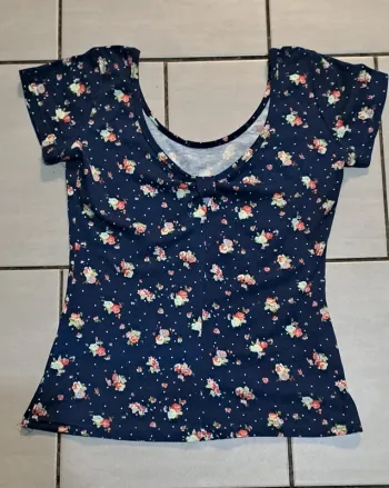 T-shirt Fleuri