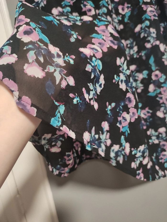 Blouse longue col Claudine taille 48. - photo numéro 2