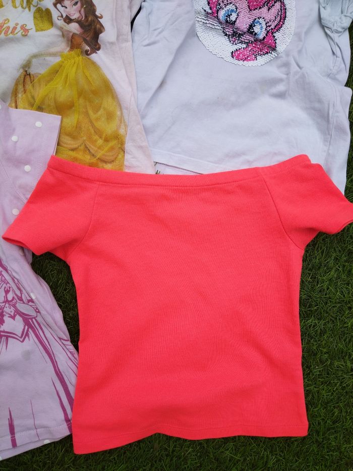 Lot t-shirt fille - photo numéro 10
