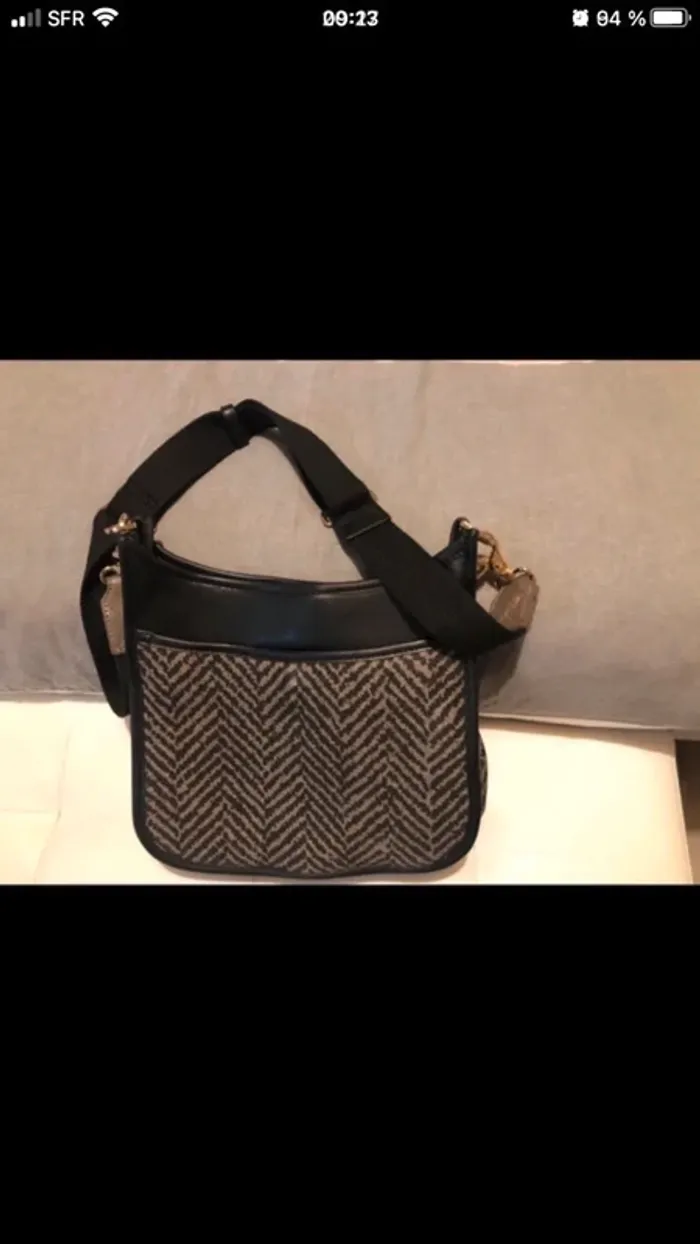 Sac bandoulière noir - photo numéro 2