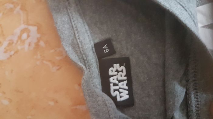 T shirt Star Wars garçon 6 ans gris - photo numéro 2