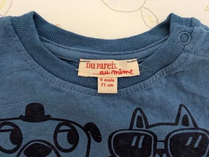 T-shirt manches longues DPAM - photo numéro 4