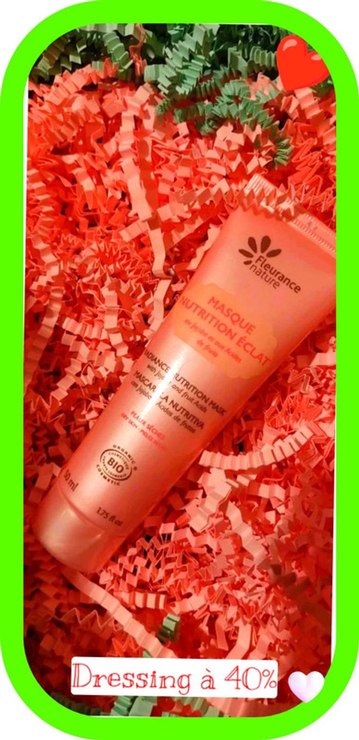 Fleurance nature masque nutrition éclat