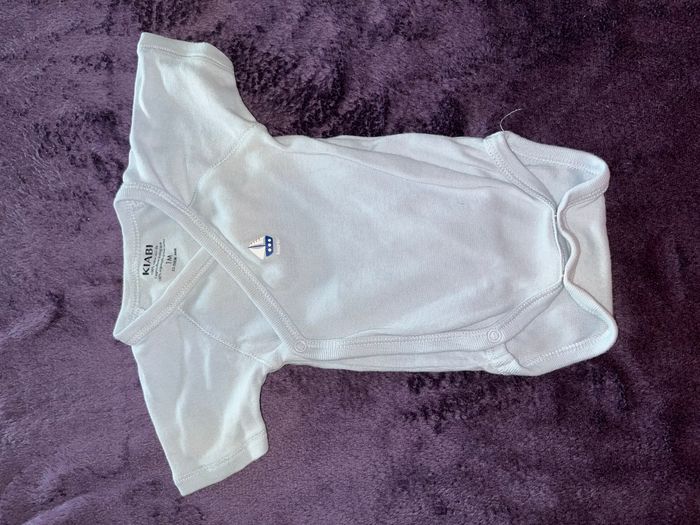 Lot de 3 bodies bébé garçon 1 mois KIABI - photo numéro 2