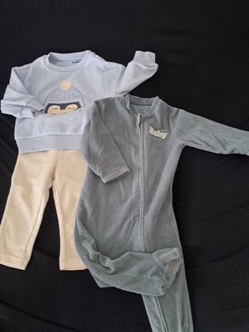 Lot Pyjamas bleus