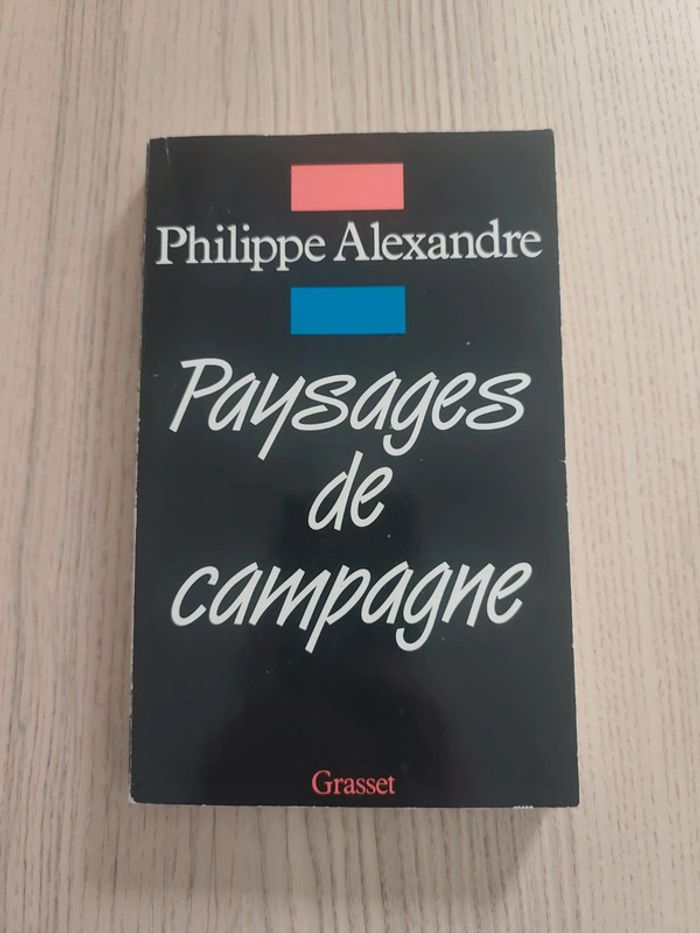 Philippe Alexandre paysages de campagne 9782246391616