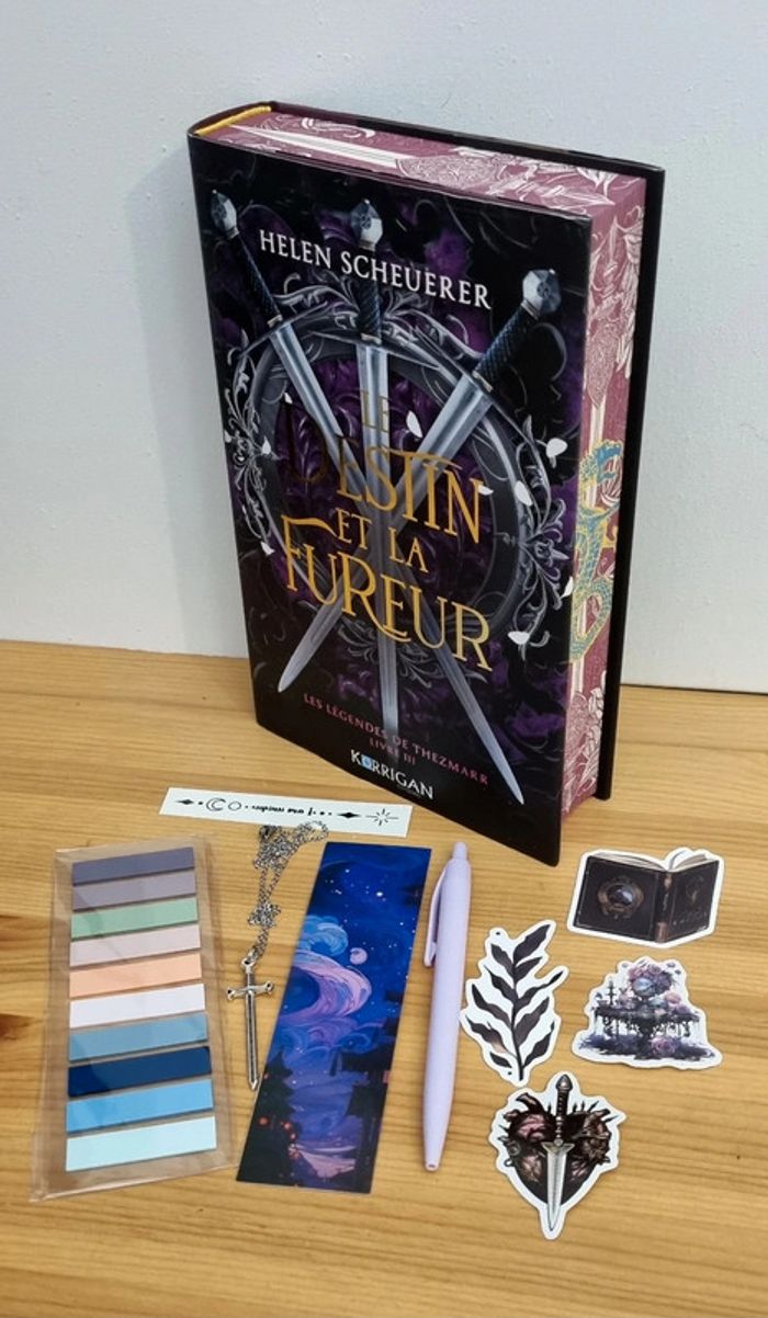 Box Le destin et la fureur tome 3 + Goodies - photo numéro 2