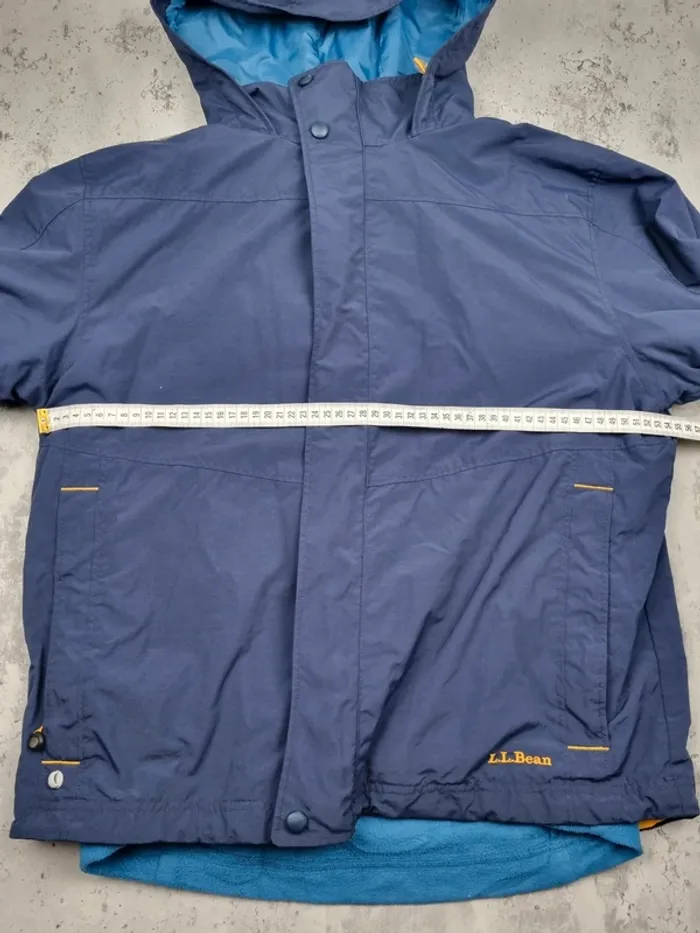 Doudoune LL Bean bleu marine – Taille S Homme (mesures en photos) - photo numéro 4