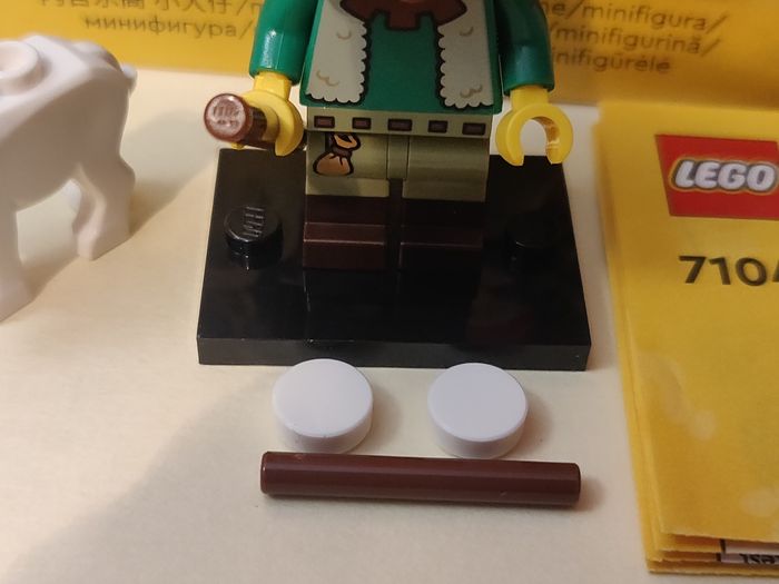 Minifig Lego Berger et sa chèvre - Parfait État - avec boîte - Lego Original - photo numéro 10