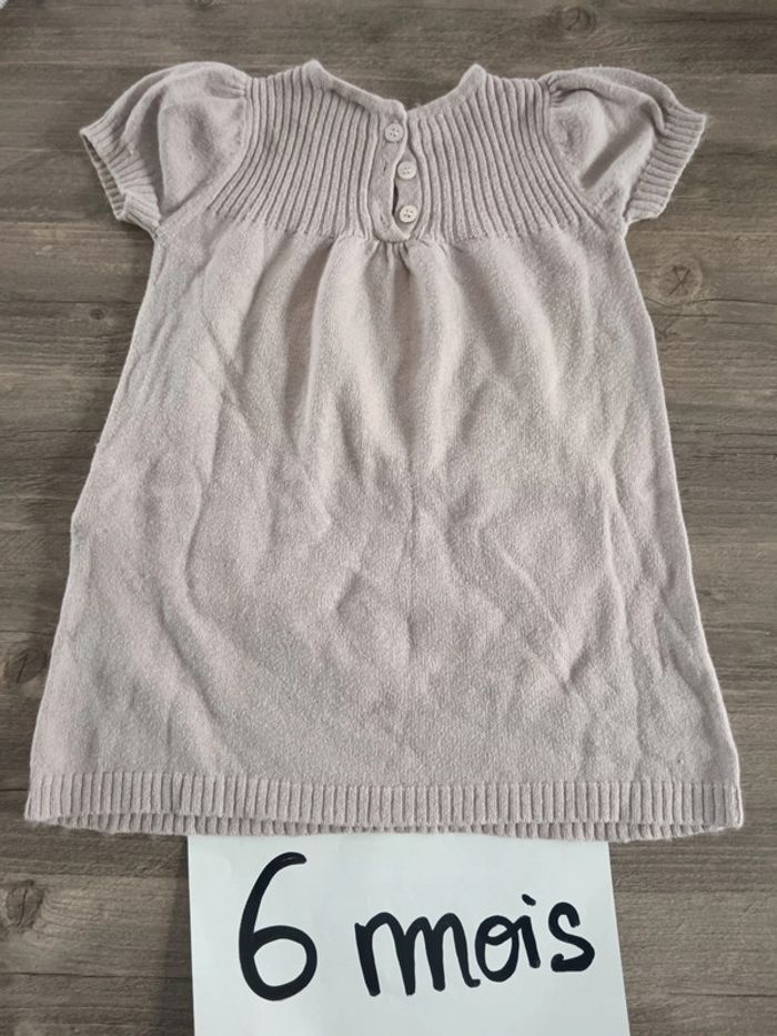 🌞 robe laine fine 6 mois Cyrillus très bon état général - photo numéro 4