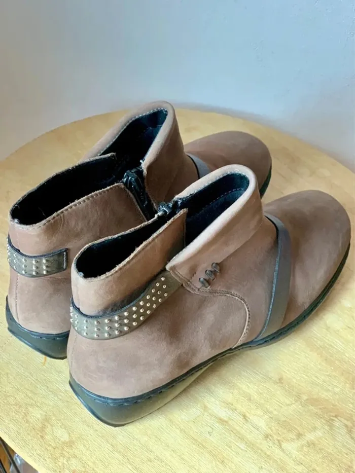 Bottines daim Rieker pointure 41 - photo numéro 3