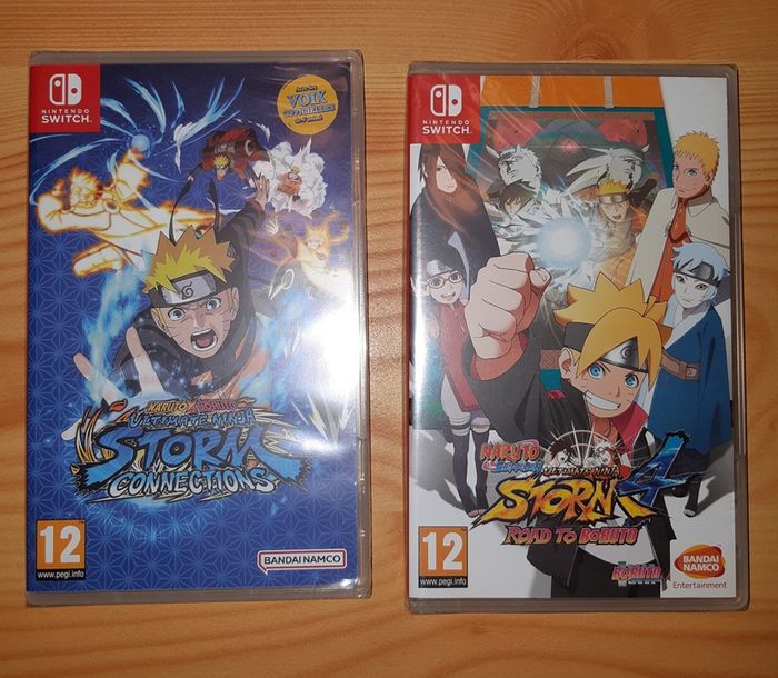 Lot de 2 Jeux Nintendo Switch - Naruto