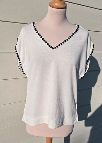 Haut/top col V Taille Unique