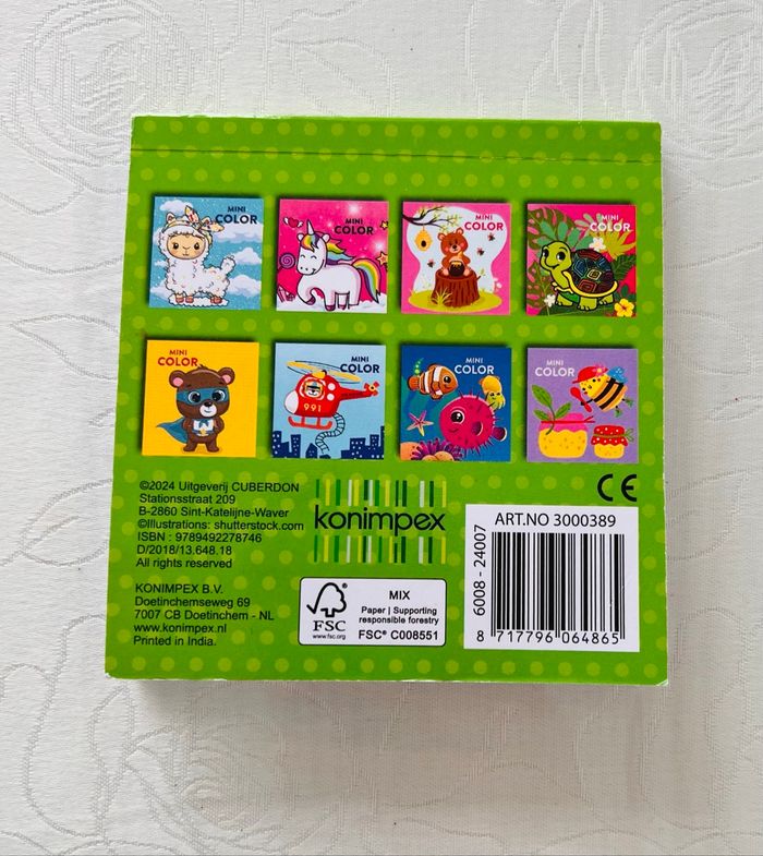 Lot 2 mini livre coloriage mandalas monstres - photo numéro 7