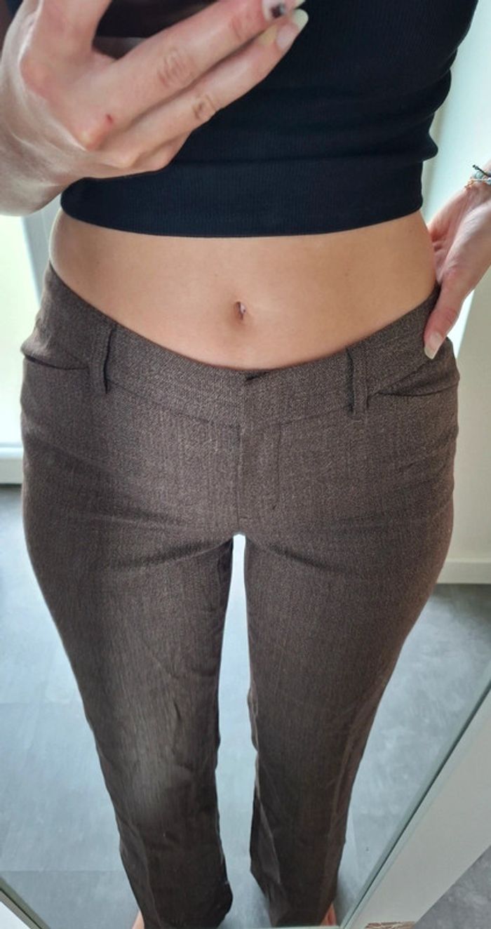 Pantalon tailleur laine - photo numéro 3