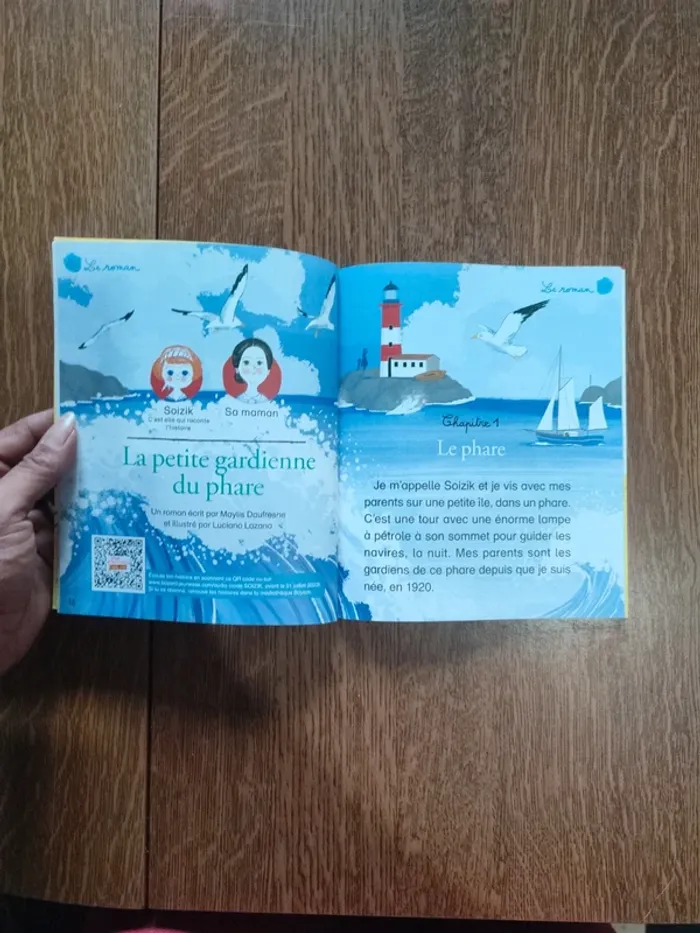 Livre la petite gardienne du phare - photo numéro 12