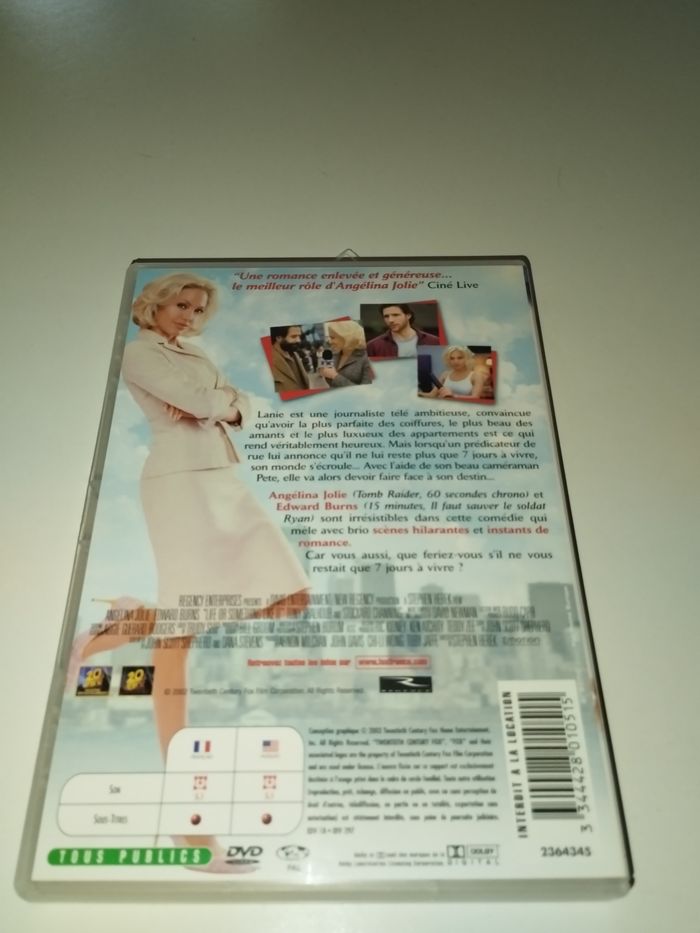 DVD 7 jours & Une Vie - photo numéro 2