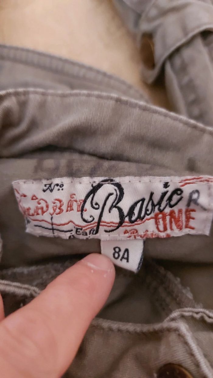 Veste en jeans fille taille 8 ans - photo numéro 3