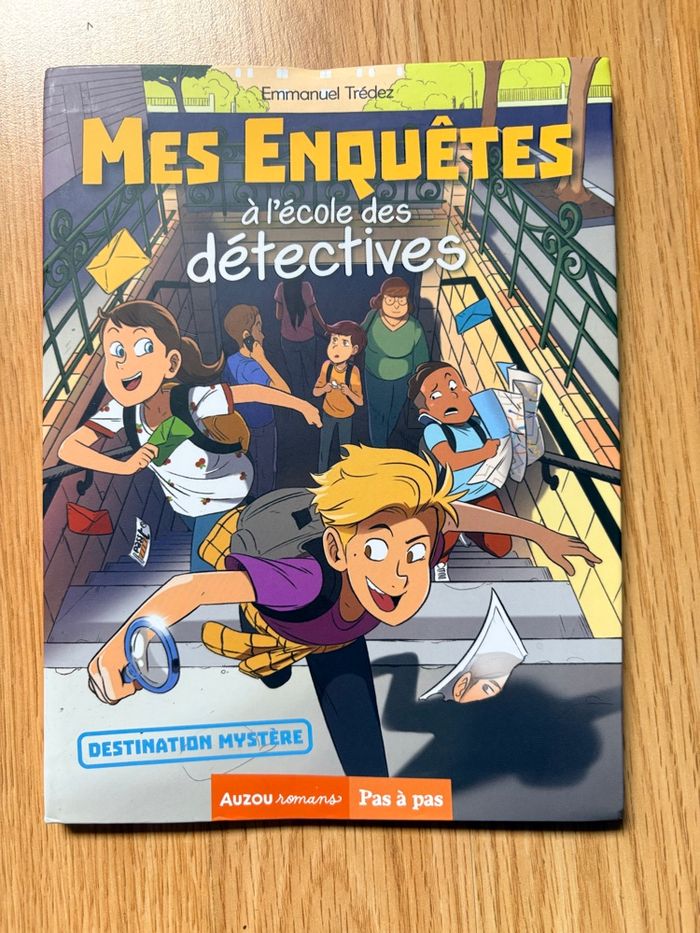 📚 Mes enquêtes à l’école des détectives – Emmanuel Trédez – Dès 7 ans – TBE