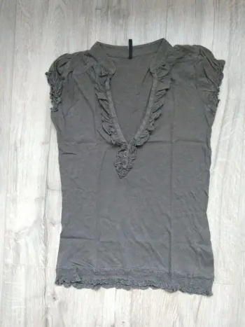 Tee shirt kaki Naf naf S