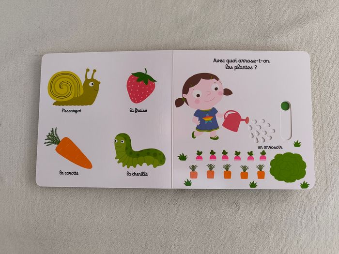 Livre Kididoc Mon imagier du jardin Nathan - photo numéro 5