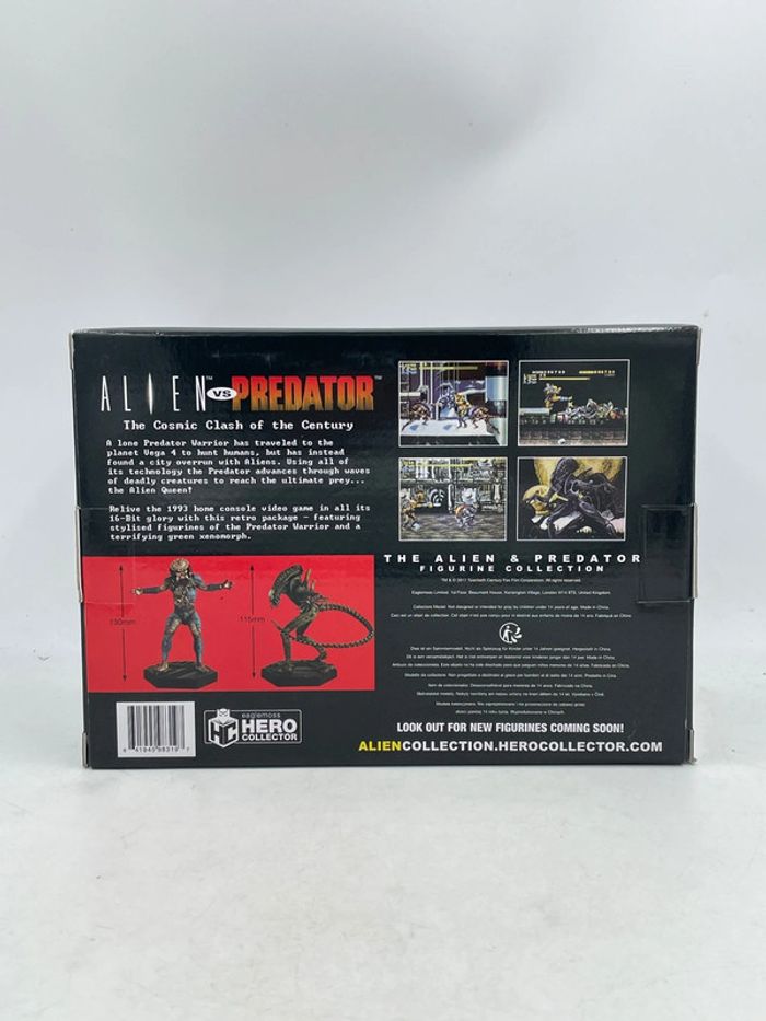 Coffret figurines Alien Vs Predator The Alien & Predator Eaglemoss Hero Collector - photo numéro 2