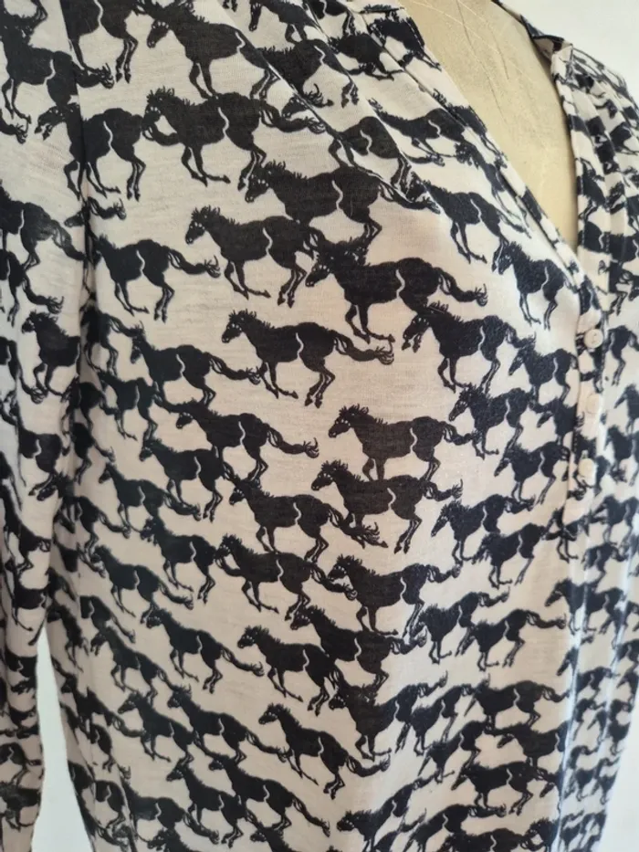 Haut cheveaux h&m taille s - photo numéro 4