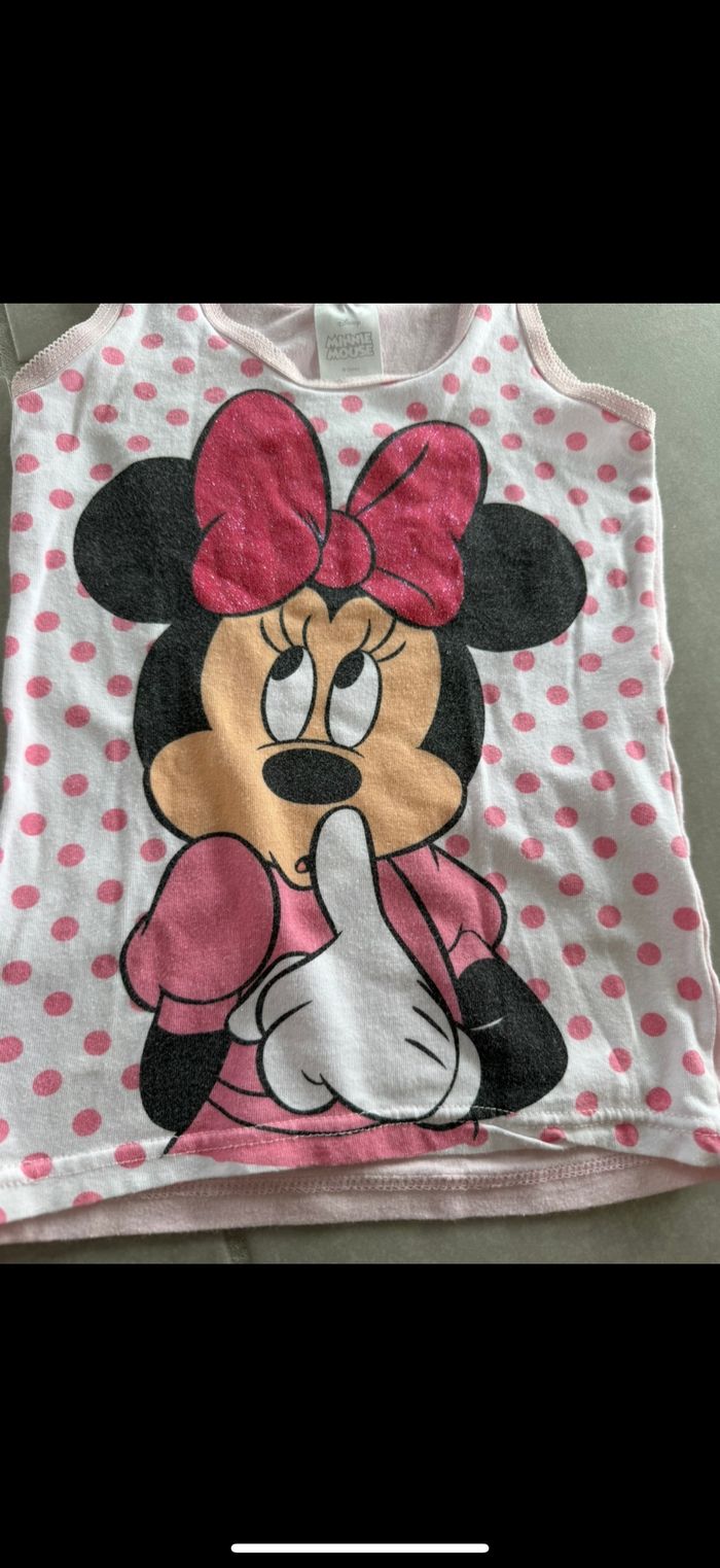 Maillot de corps débardeur Minnie - photo numéro 5