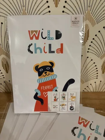 Affiches “Little Explorer” pour chambre enfant