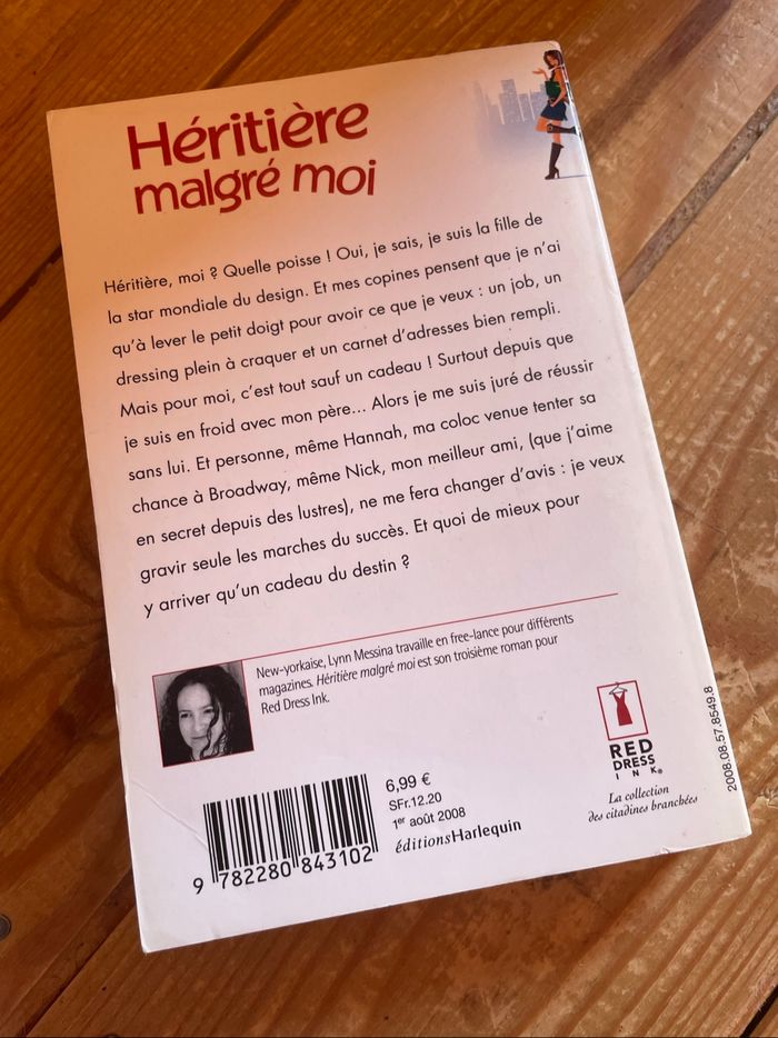 Livre - Héritière malgré moi - photo numéro 2