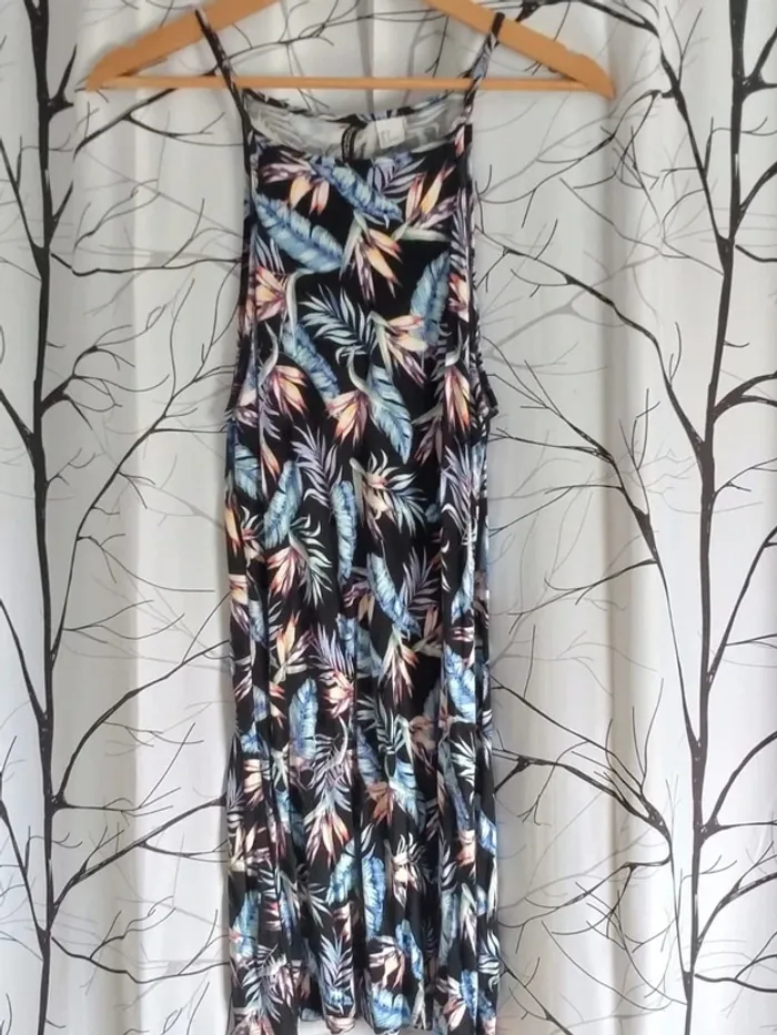 Robe été femme tropical Divided H&M taille 38