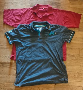 Lot polos manches courtes taille XL