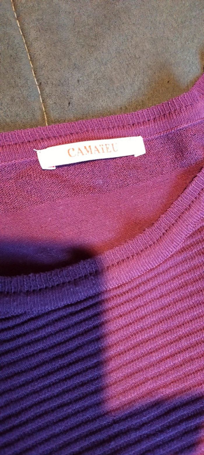 Tee shirt manches longues Camaïeu - photo numéro 5