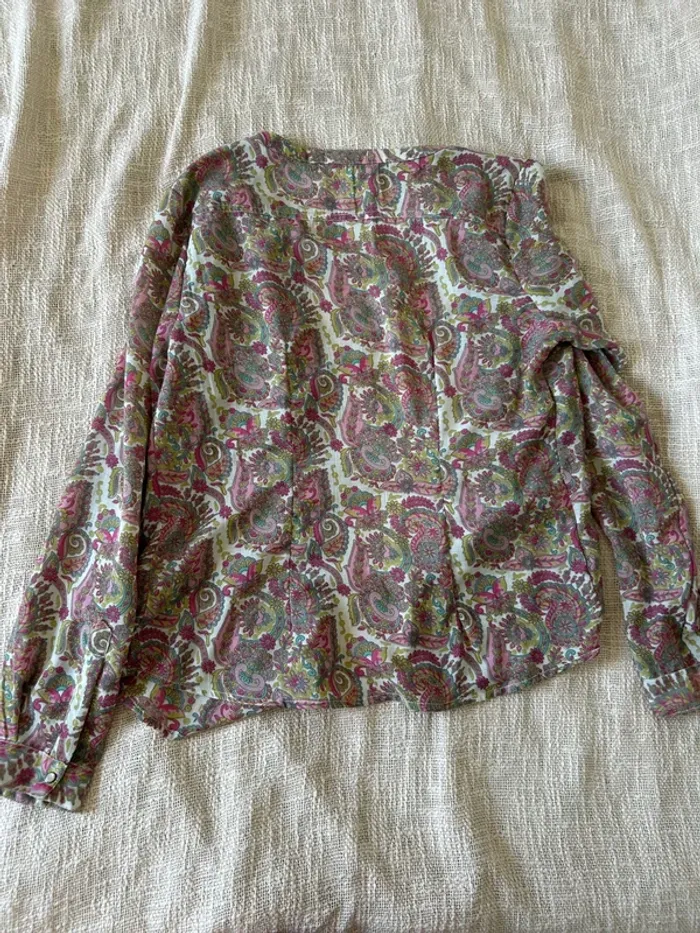 Chemise fleurie multicolore – DDP – Taille L - photo numéro 4