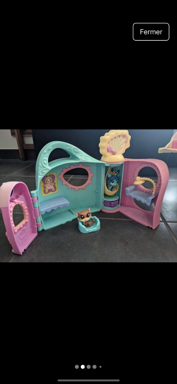 Lot Pet Shop avec 2 maisons et 6 animaux - photo numéro 6