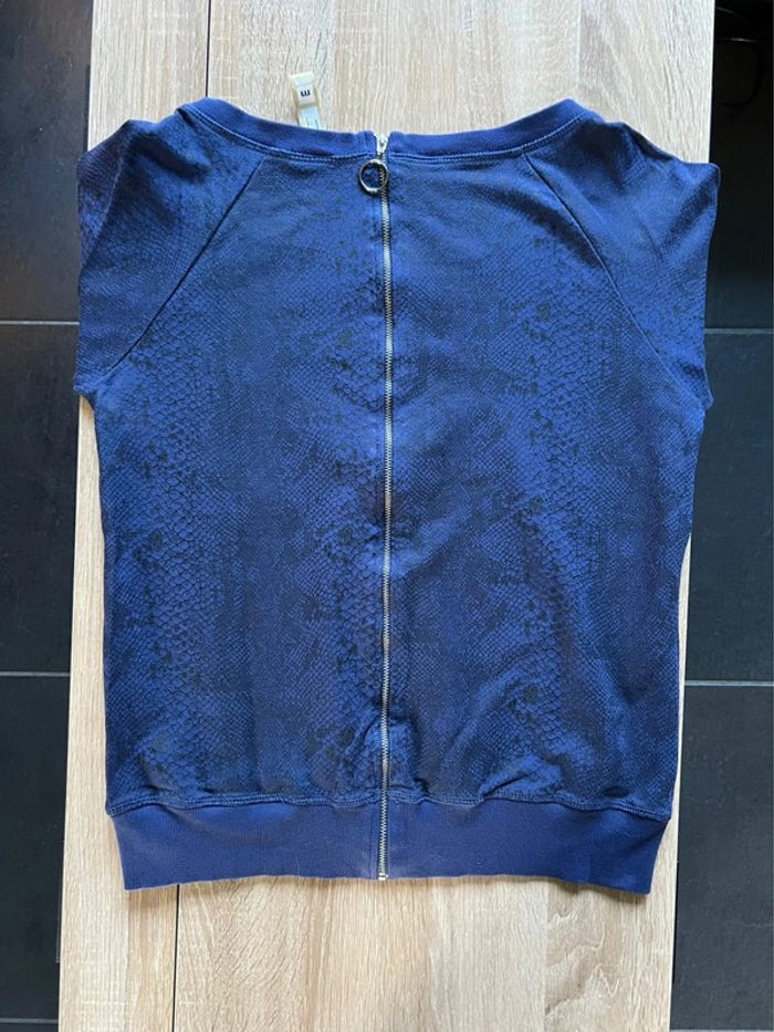 Sweat pull original effet serpent reptile MET M rock - photo numéro 4