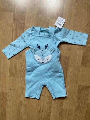 Ensemble salopette maillot