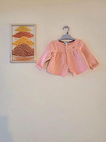 Veste légère rose Obaibi Taille 9 mois