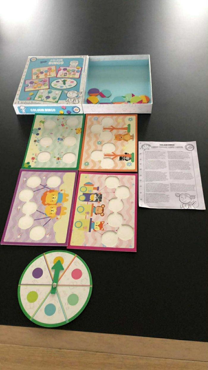 Jeu Bingo des couleurs - photo numéro 2