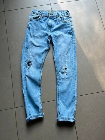Jean bleu troué primark garçon 12 ans